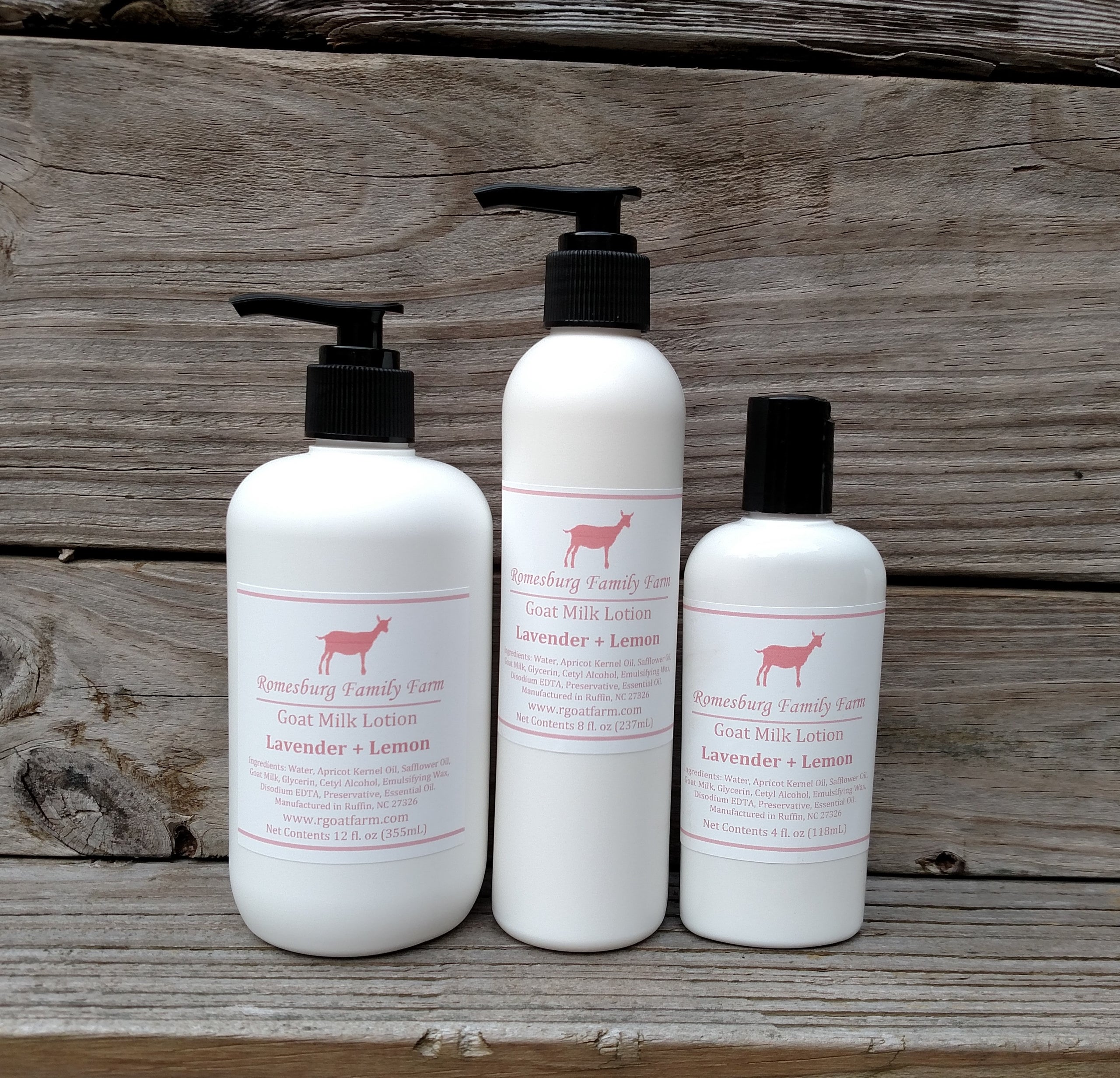 GOAT MILK LOTION, ESSENTIAL OIL