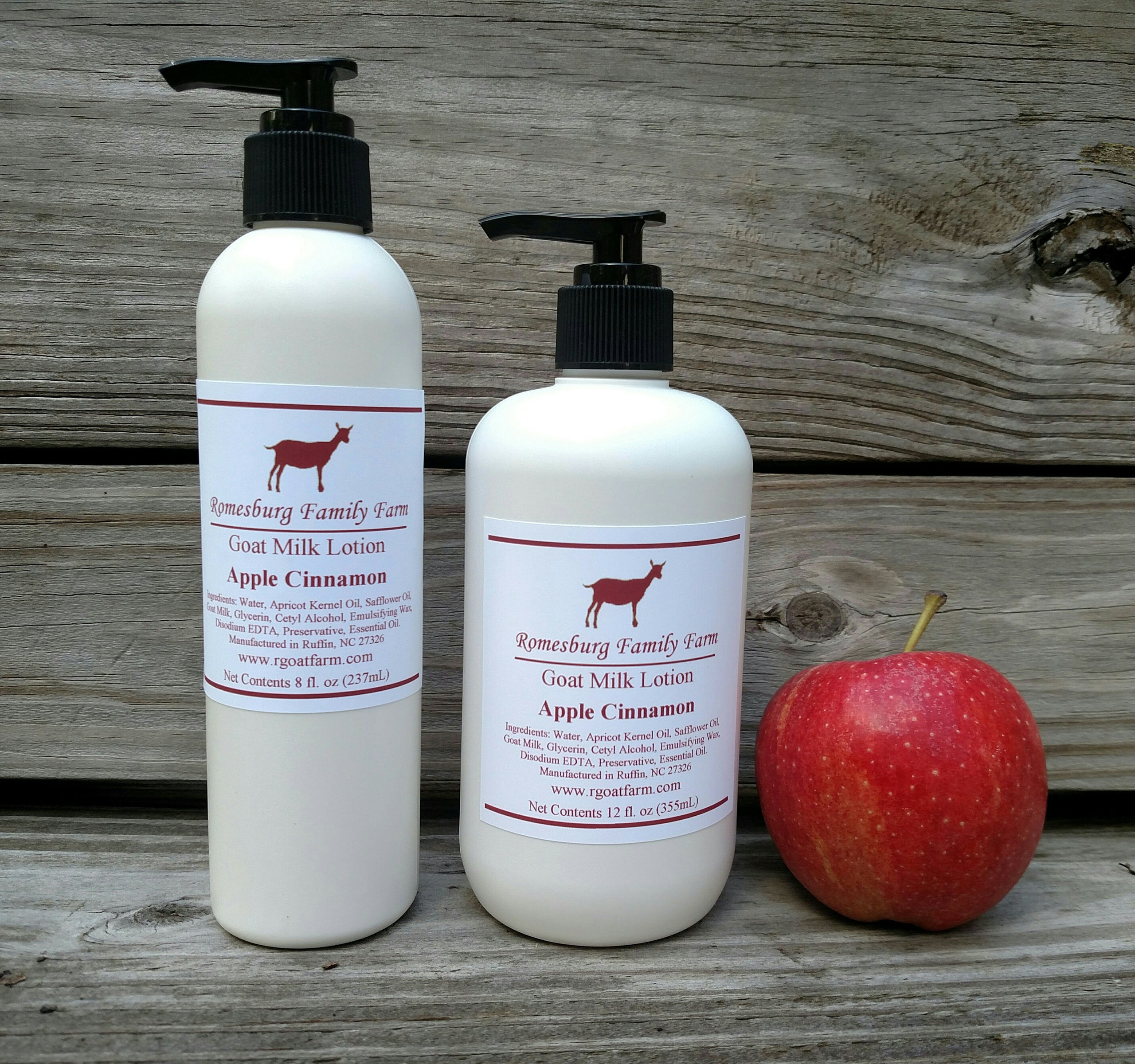 Apple Cinnamon Goat Milk Lotion, Healthy skin, Non-Greasy